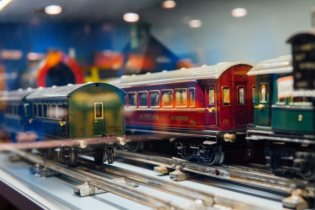 découvrez l'univers enchanteur des trains-jouets, une collection fascinante pour les passionnés de modélisme et les jeunes explorateurs. faites voyager votre imagination avec des modèles variés qui stimulent la créativité et l'apprentissage !